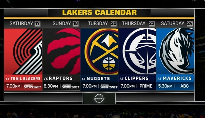 开云Kaiyun官网入口-过去五场1胜4负！湖人未来五战对手：开拓者、龙、掘金、船、侠