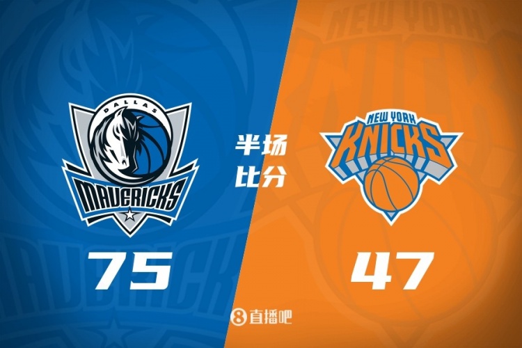 Kaiyun开云官方网站中国登录-独行侠半场领先尼克斯28分 克里斯蒂6记三分砍18分 罗宾逊12+12